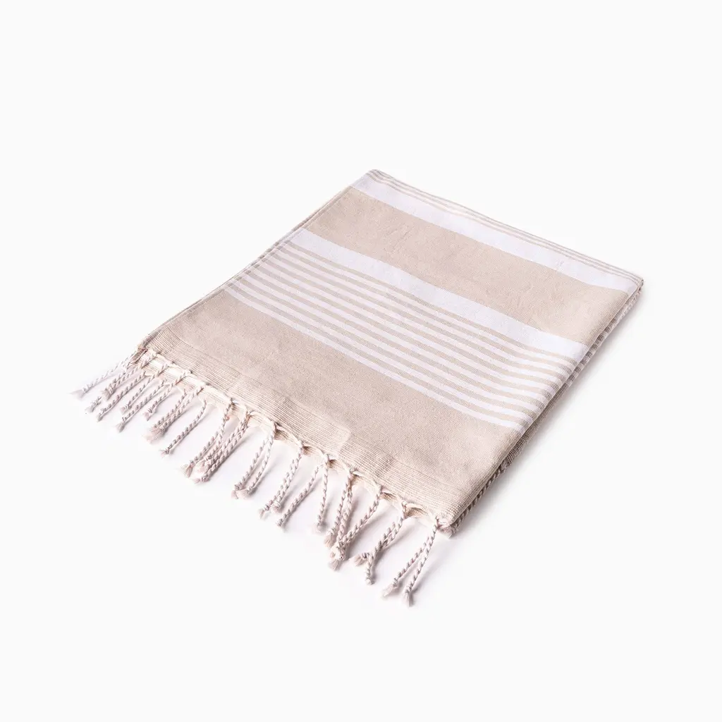 [TMG221] Fouta tissée éponge gamme Esther (Avec broderie).webp
