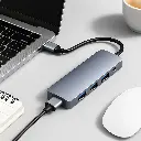 Station d'accueil hub USB C/USB A 4 en 1