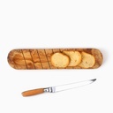 Olive wood bread board 