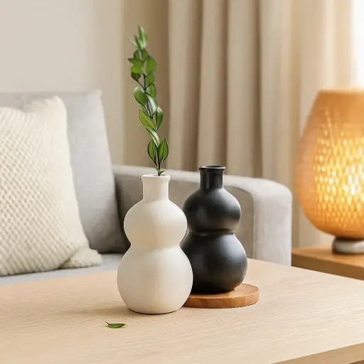 LIZA stoneware vase